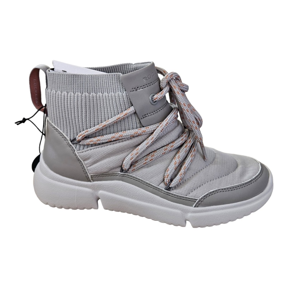 Rockport Women's R-Evolution W Bungee Bootie Ankle Boot Size 6M Grey